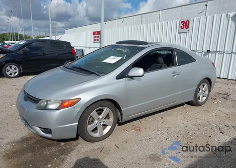 2006 Honda Civic Ex z USA, uszkodzony, nr VIN 2HGFG12846H531612